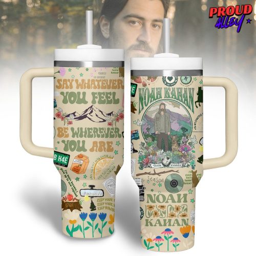 Noah Kahan Feeling Stanley Tumbler 40oz