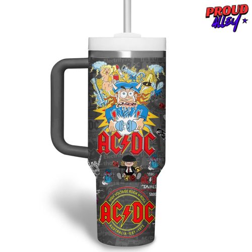 ACDC Blow Up Your Video Stanley Tumbler