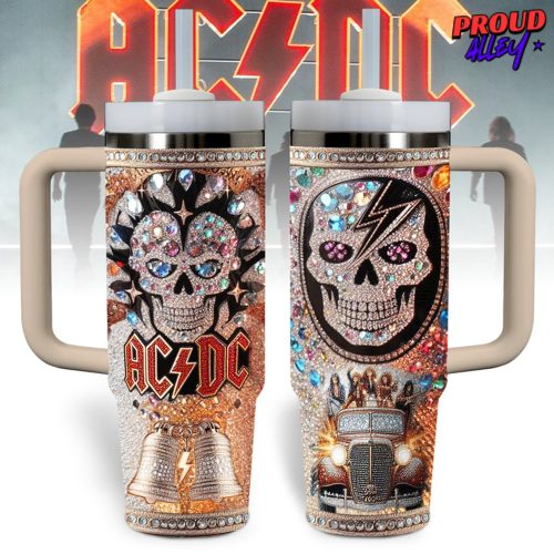 ACDC Power Up Ruby Diamond Stanley Tumbler