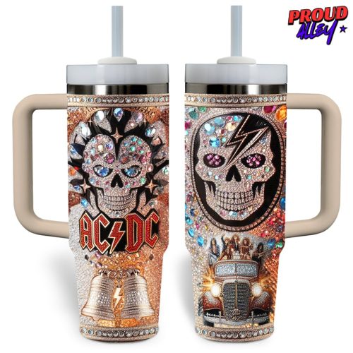 ACDC Power Up Ruby Diamond Stanley Tumbler