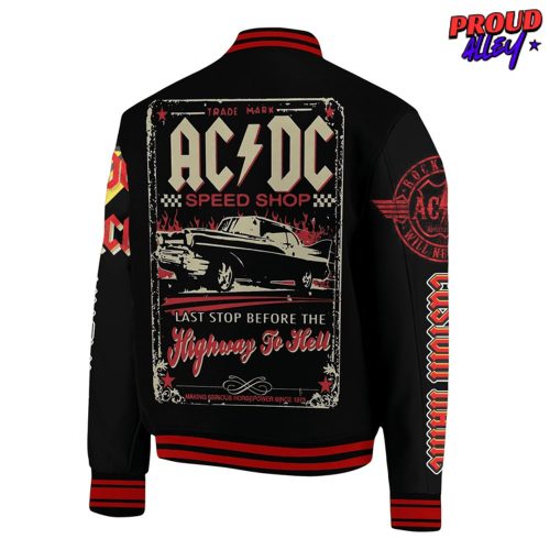 ACDC The Power Up Tour Limited Edition Baseball Jacket