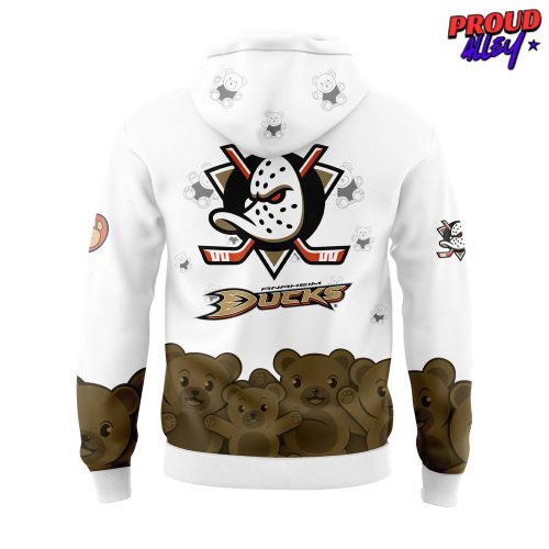 Anaheim Ducks Teddy Bear Toss Special Hoodie