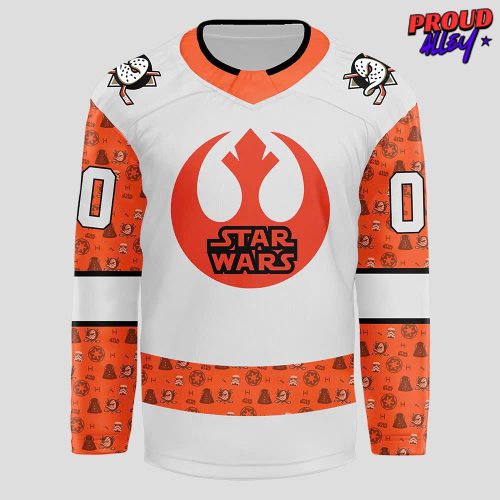 Anaheim Ducks x Star Wars Custom Hockey Jersey