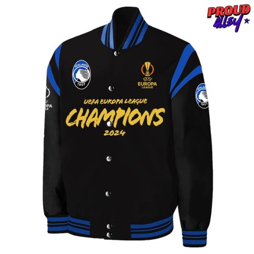 Atalanta BC UEFA Europa League Champions 2024 Baseball Jacket