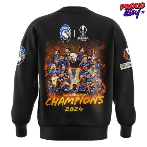 Atalanta BC UEFA Europa League Champions 2024 Hoodie TShirt Polo