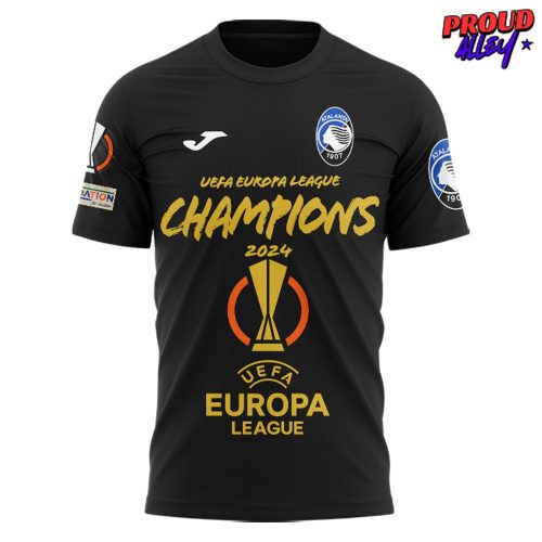 Atalanta BC UEFA Europa League Champions 2024 T-Shirt