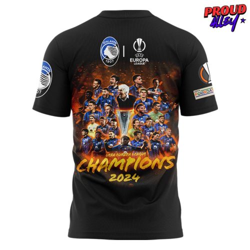 Atalanta BC UEFA Europa League Champions 2024 Hoodie TShirt Polo