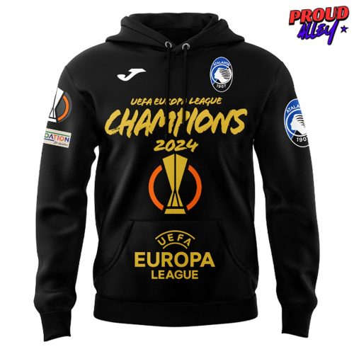 Atalanta BC UEFA Europa League Champions 2024 Hoodie