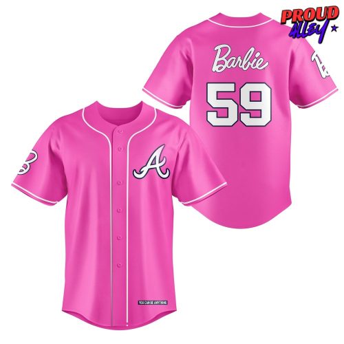 Atlanta Braves x Barbie Night Game 2024 Baseball Jersey