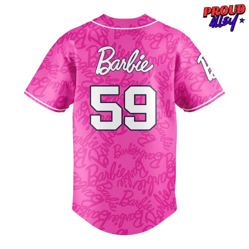 Atlanta Braves x Barbie Night Game 2024 Monogram Baseball Jersey