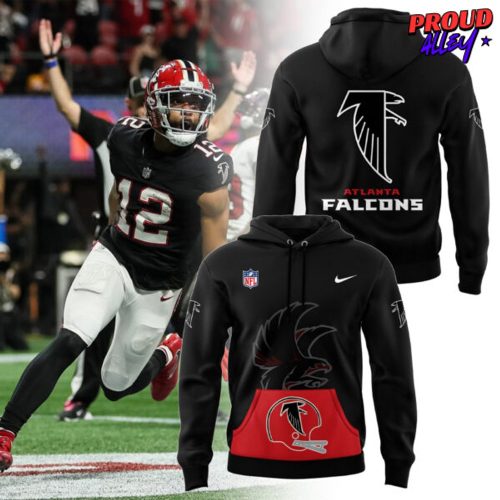 Atlanta Falcons NFL New Version 2025 Black Hoodie