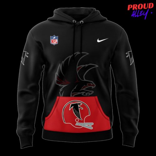 Atlanta Falcons NFL New Version 2025 Black Hoodie