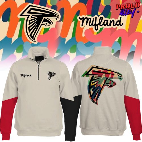 Atlanta Falcons x Mifland Special Edition Quarter Zip Hoodie