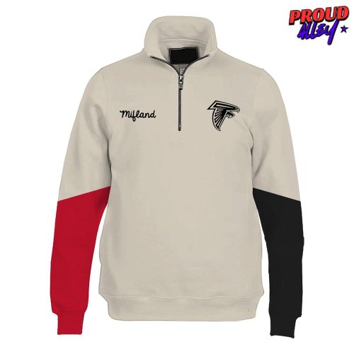 Atlanta Falcons x Mifland Special Edition Quarter Zip Hoodie