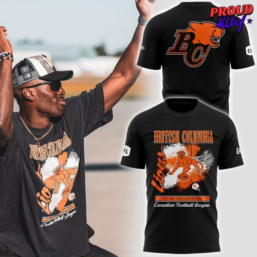 BC Lions British Columbia 2024 T-Shirt