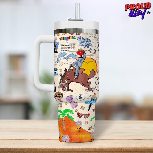 Bad Bunny YHLQMDLG Stanley Tumbler Cup