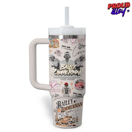 Bailey Zimmerman Religiously Tour Stanley Tumbler