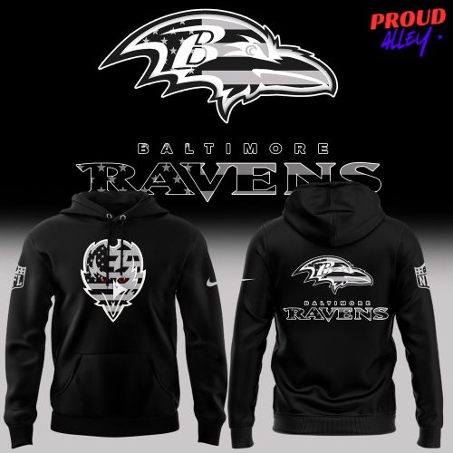 Baltimore Ravens American Pride Special Black Hoodie