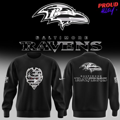 Baltimore Ravens American Pride Special Black Sweatshirt