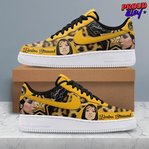 Barbra Streisand Golden Star Limited Edition Nike Air Force 1