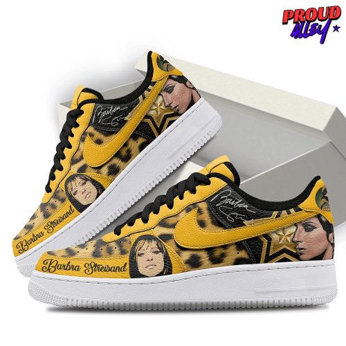 Barbra Streisand Golden Star Limited Edition Nike Air Force 1