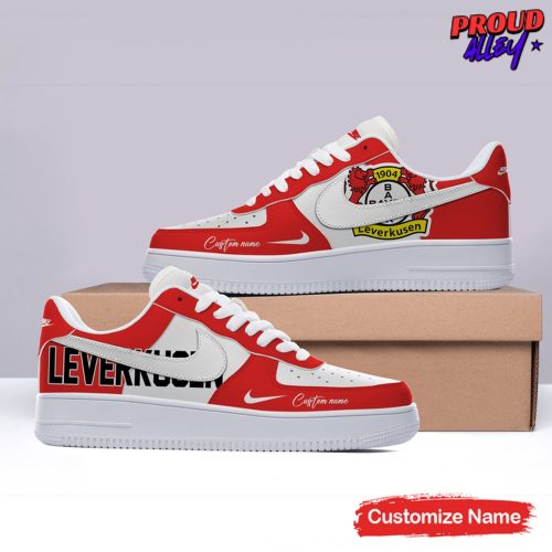 Bayer 04 Leverkusen Custom Name Air Force 1