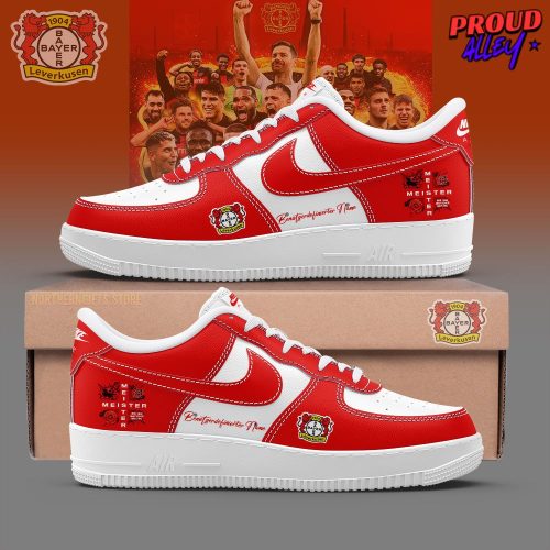 Bayer 04 Leverkusen Custom Name Air Force 1