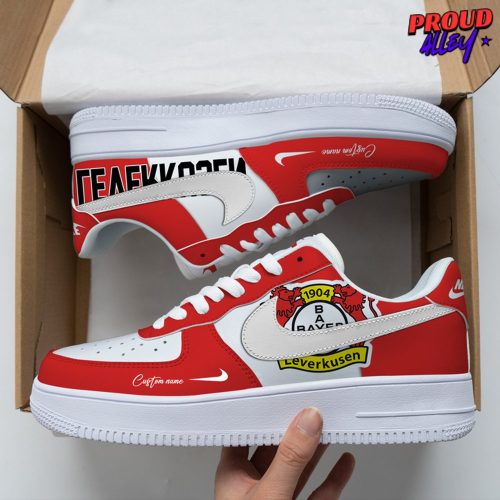 Bayer 04 Leverkusen Custom Name Air Force 1