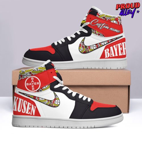 Bayer 04 Leverkusen Custom Name Air Jordan 1