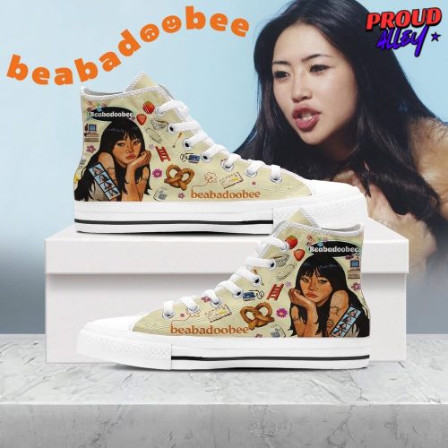 Beabadoobee Limited Edition High Top Canvas Shoes