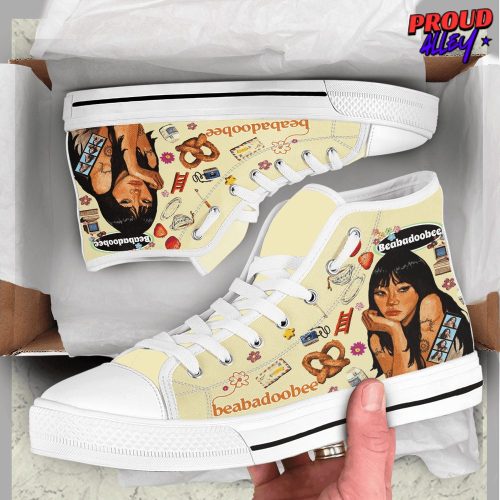 Beabadoobee Limited Edition High Top Canvas Shoes