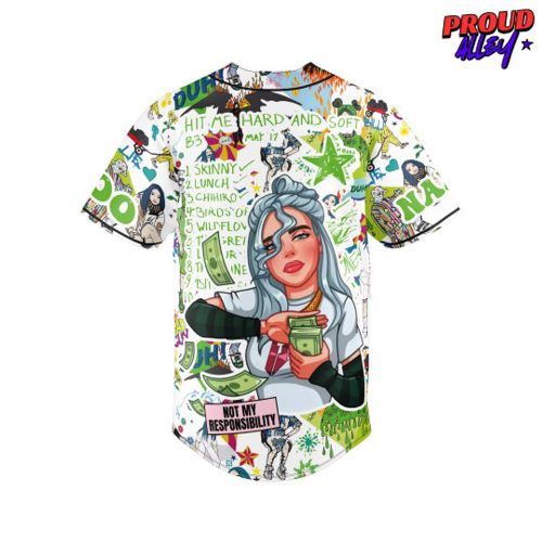 Billie Eilish Hit Me Hard And Soft Tour Jersey Shirt