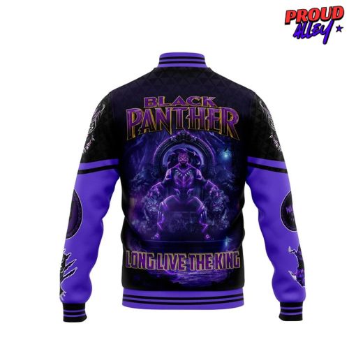 Black Panther Long Live The King Baseball Jacket