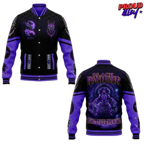 Black Panther Long Live The King Baseball Jacket