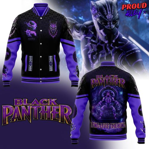 Black Panther Long Live The King Baseball Jacket