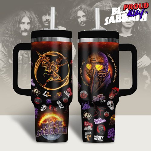 Black Sabbath Stanley Tumbler 40oz