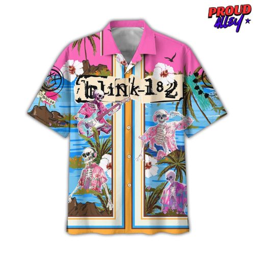 Blink-182 Beach Summer Limited Edition Hawaiian Shirt