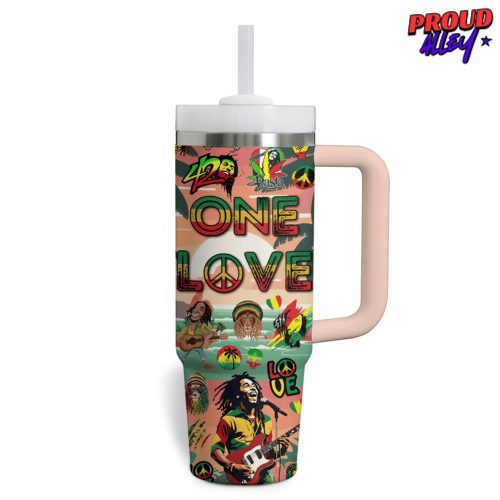 Bob Marley One Love Stanley Tumbler 40z