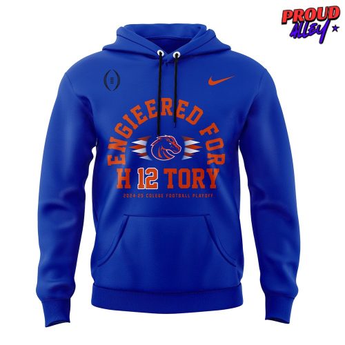 Boise State College Football Playoff 2024-25 Blue Hoodie