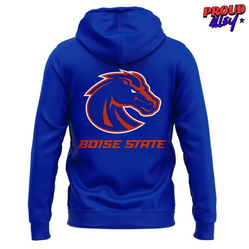 Boise State College Football Playoff 202425 Blue Hoodie