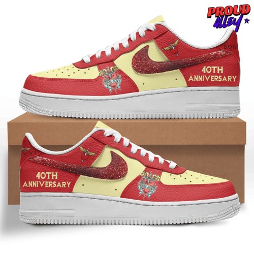 Bon Jovi 40th Anniversary Limited Edition Air Force 1