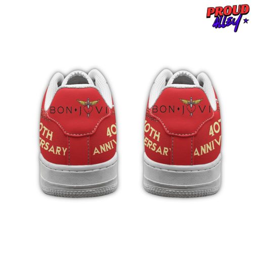 Bon Jovi 40th Anniversary Limited Edition Air Force 1