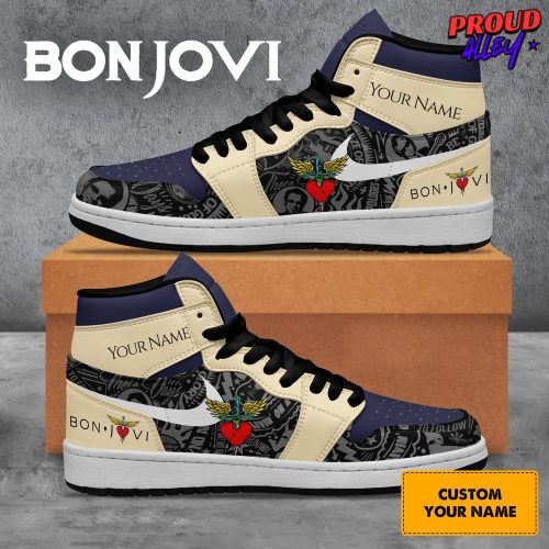 Bon Jovi 40th Anniversary Limited Edition Air Jordan 1