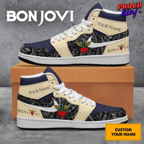 Bon Jovi 40th Anniversary Limited Edition Air Jordan 1