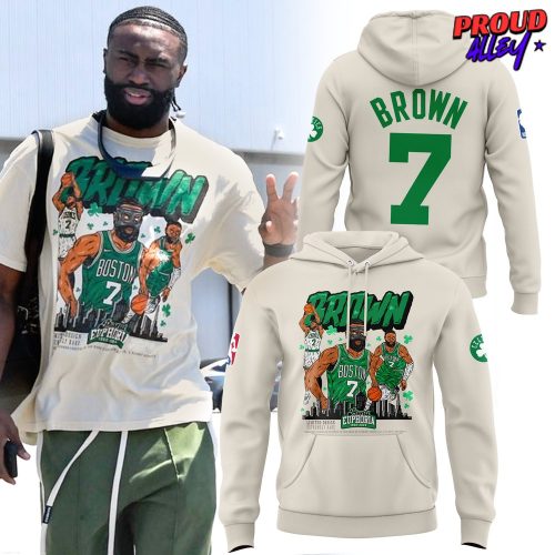 Boston Celtics BROWN 7 Limited Edition 2024 Hoodie