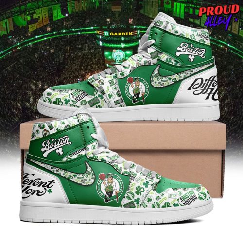 Boston Celtics Different Here Air Jordan 1