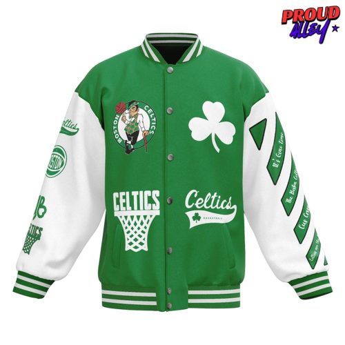 Boston Celtics Pride Limited Edition Baseball Jacket