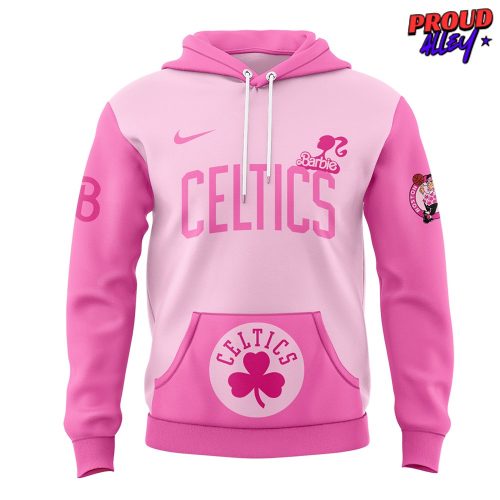 Boston Celtics x Barbie Night Game Custom Hoodie