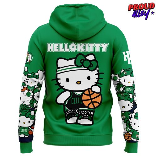 Boston Celtics x Hello Kitty Limited Edition Green Hoodie