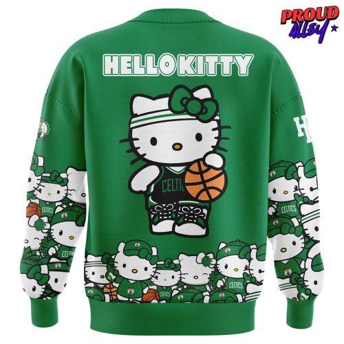 Boston Celtics x Hello Kitty Limited Edition Green Sweatshirt